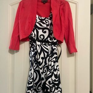 Easter Dress w/ Short Cardigan